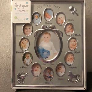 My First Year frame baby gift - new!